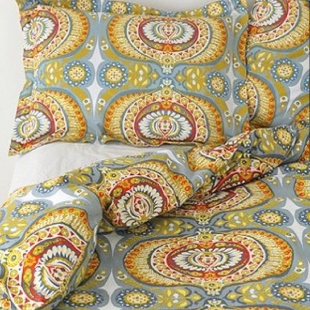 Urban Outfitters Sunshine Medallion Duvet & Shams